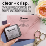Flower Garden Address Stamp