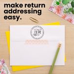 Couple Monogram Address Stamp