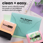 Flourished Line Address Stamp