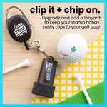 Fireworks Golf Ball Stamp