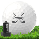 Bold Swing Golf Ball Stamp
