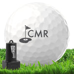 Flag Stick Monogram Golf Ball Stamp