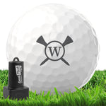 Tees Monogram Golf Ball Stamp