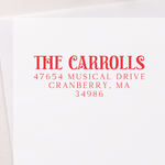 This Christmas Address Stamp