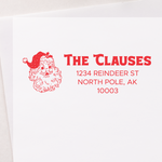 Vintage Santa Address Stamp