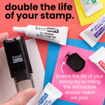 ExcelMark A-17 Self-Inking Stamp