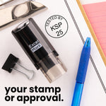 ExcelMark A-12S Self-Inking Stamp