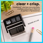 ExcelMark 12 Phrase Date Stamp