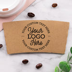 Coffee Sleeve Logo Stamp