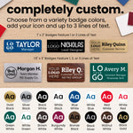 Custom Engraved Name Badge