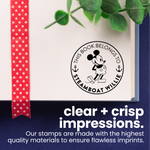 Steamboat Willie Anchor Book Stamp