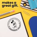 Steamboat Willie Anchor Book Stamp