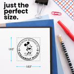 Steamboat Willie Anchor Book Stamp