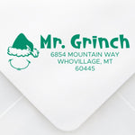 Mr. Grinch Address Stamp