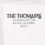 Name Outline Address Stamp