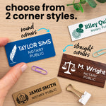 Notary Name Badge