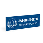 Notary Name Badge