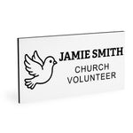 Church Name Badge