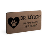 Veterinary Name Badge