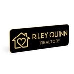 Real Estate Name Badge
