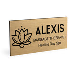 Salon & Spa Name Badge
