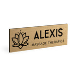 Salon & Spa Name Badge