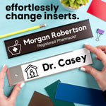 Engraved Nameplate Medical