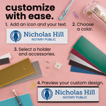 Engraved Nameplate Notary