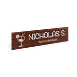Engraved Nameplate Bar & Restaurant
