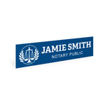 Engraved Nameplate Notary