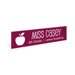 Engraved Nameplate Teacher