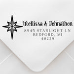 North Star Address Stamp