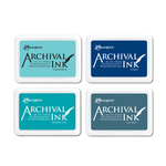 Archival Ink Pads - Ocean Blue (Bundle)