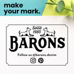 Large Format Logo Stamp