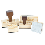 Custom Wood Rubber Stamp
