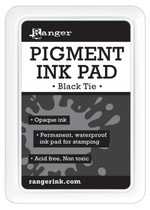 Ranger Pigment Ink Pad - Black Tie