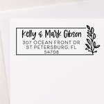 The Vines Edge Address Stamp