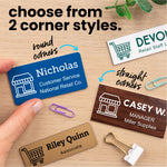 Real Estate Name Badge