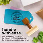 Round Logo Stamp