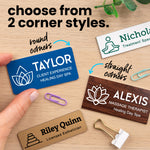 Salon & Spa Name Badge
