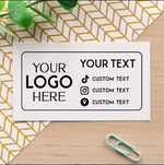 Business Card Logo Stamp