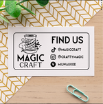 Business Card Logo Stamp