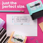 Sophisticated Lines Address Stamp