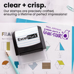Puns of Praise Avocado Teacher Stamp