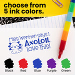 Puns of Praise Axolotl Teacher Stamp