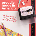 Puns of Praise Bee Teacher Stamp