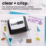 Puns of Praise Bee Teacher Stamp