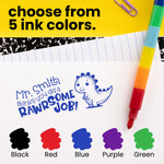 Puns of Praise Dinosaur Teacher Stamp