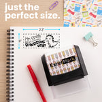 Puns of Praise Dinosaur Teacher Stamp