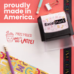 Puns of Praise Latte Teacher Stamp